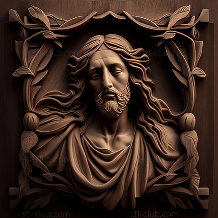 3D model st jesus (STL)